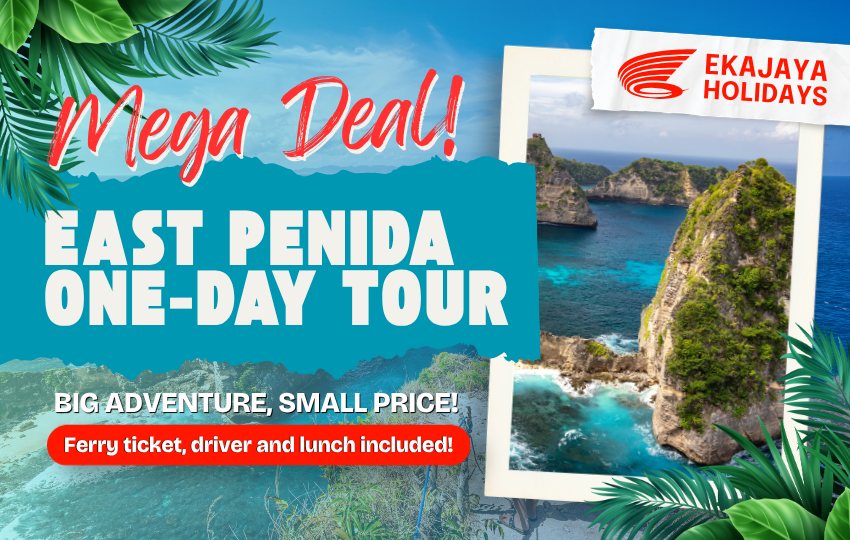 MEGA DEAL - One Day Tour to East Nusa Penida (For 2 Pax)